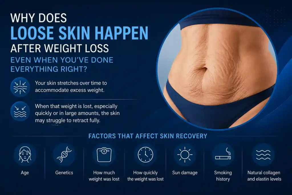 Why Does Loose Skin Happen After Weight Loss Even When You’ve Done Everything Right Chippenham?