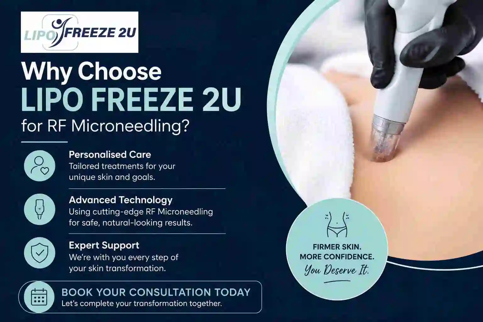 Why Choose LIPO FREEZE 2U for RF Microneedling Chippenham?
