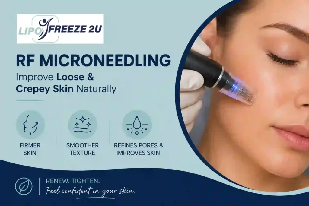 Can RF Microneedling Help Improve Loose and Crepey Skin Chippenham?